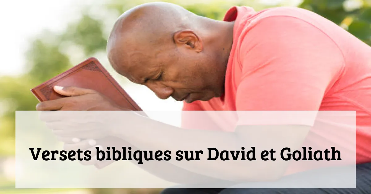 Versets bibliques sur David et Goliath