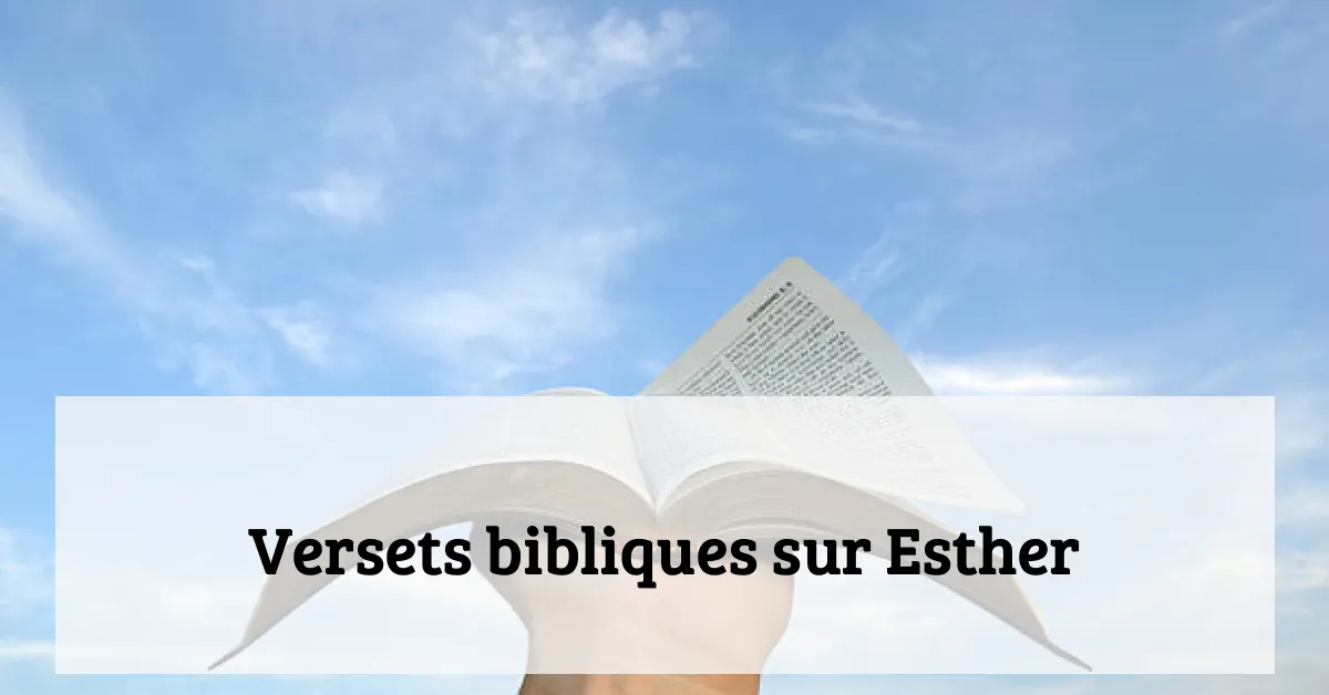 Versets bibliques sur Esther