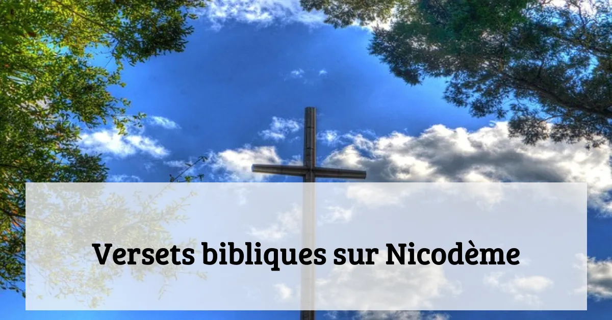 Versets bibliques sur Nicodème
