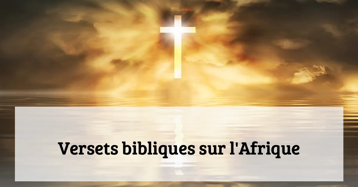 Versets bibliques sur l'Afrique
