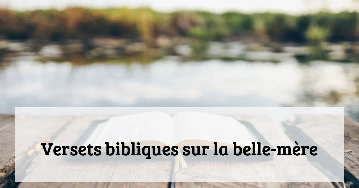 Versets bibliques sur la belle-mère