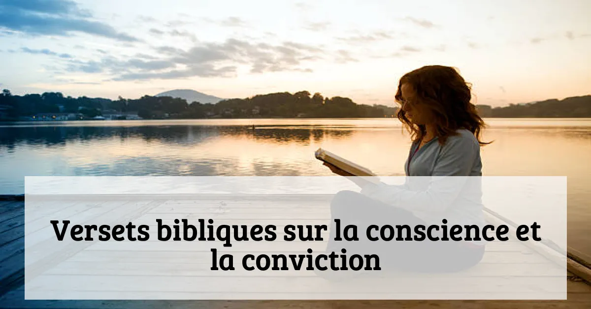 Versets bibliques sur la conscience et la conviction