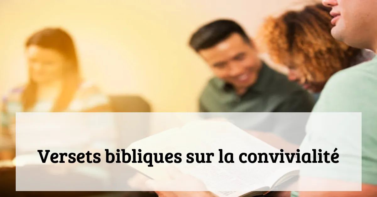 Versets bibliques sur la convivialité