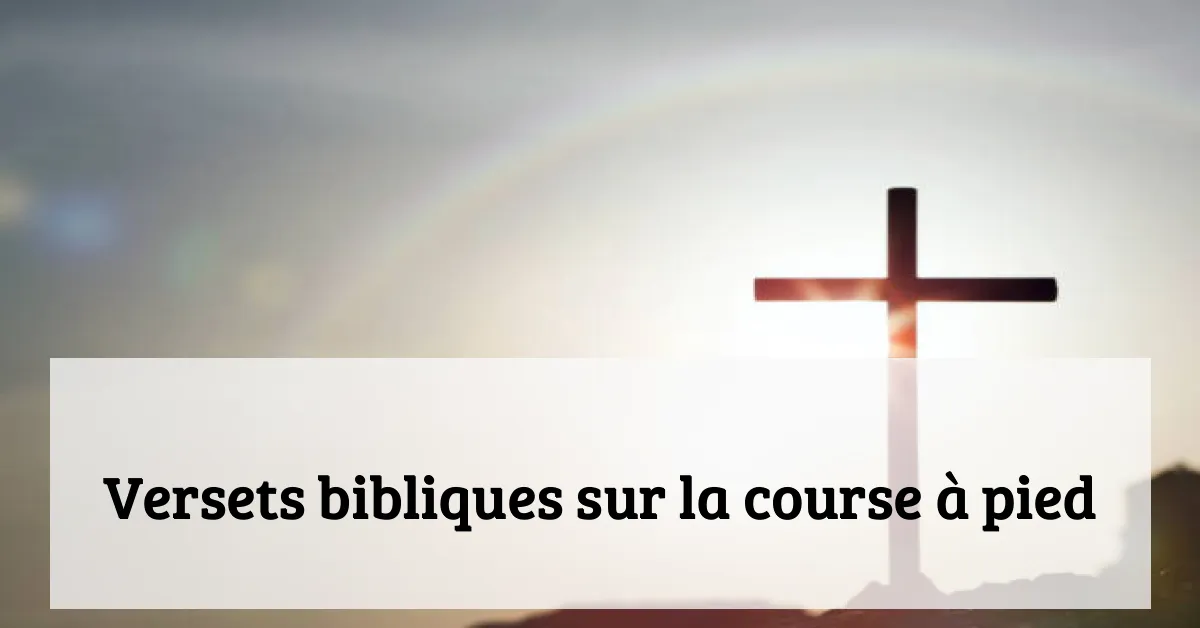 Versets bibliques sur la course à pied
