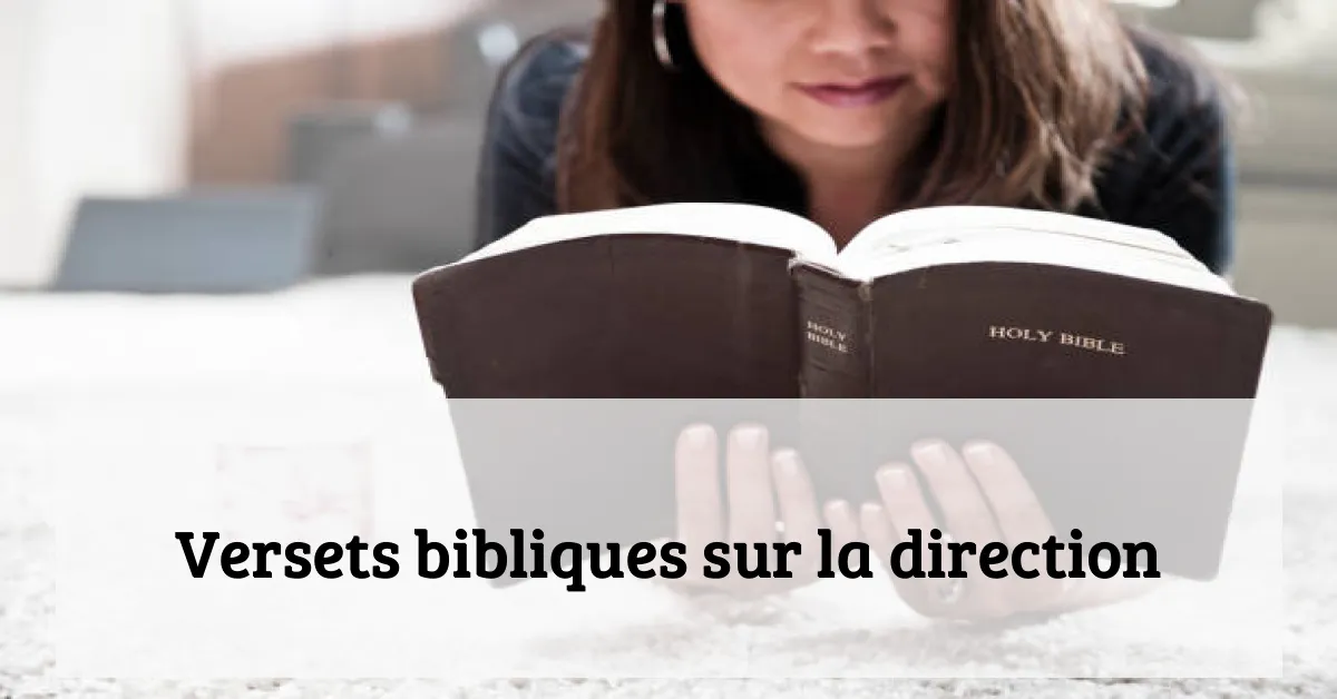 Versets bibliques sur la direction