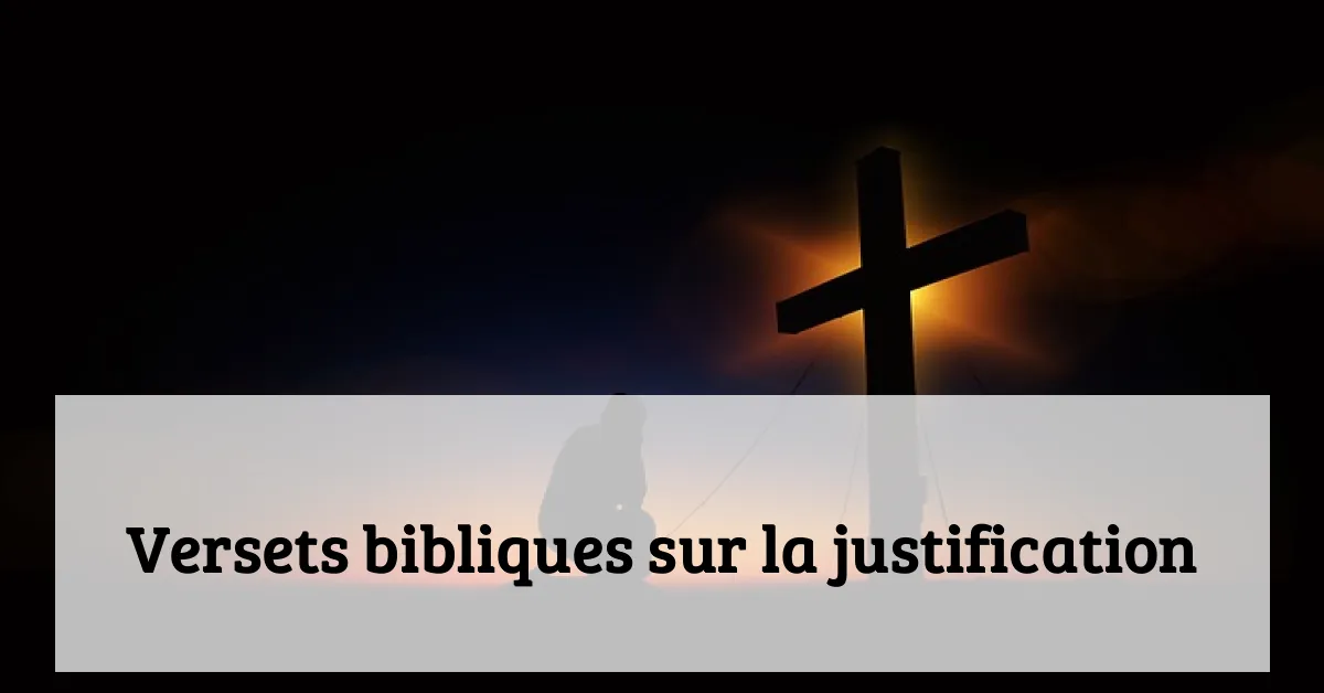 Versets bibliques sur la justification