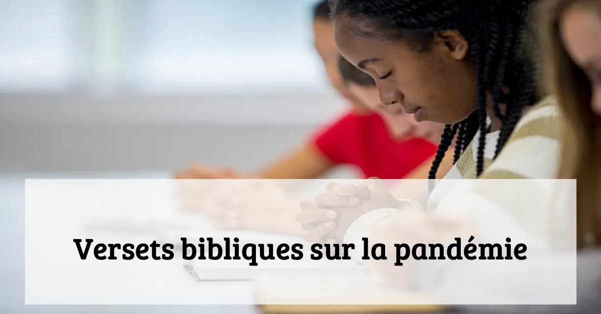 Versets bibliques sur la pandémie