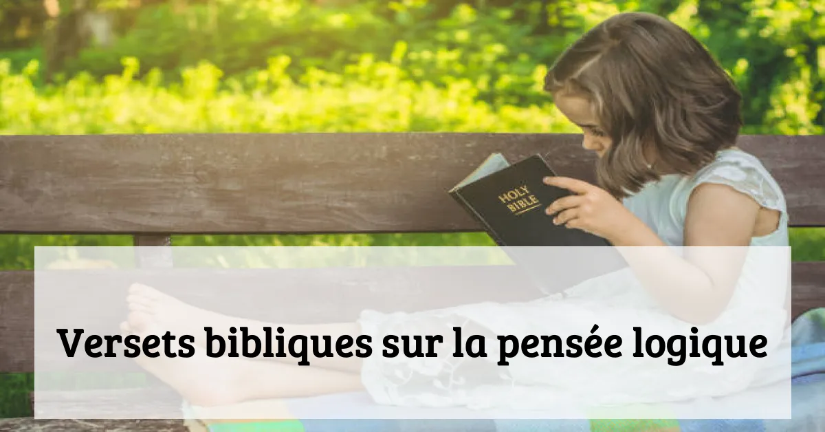 Versets bibliques sur la pensée logique
