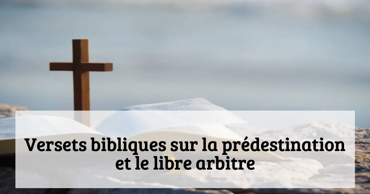 Versets bibliques sur la prédestination et le libre arbitre