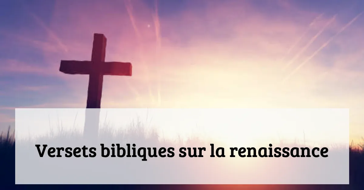 Versets bibliques sur la renaissance