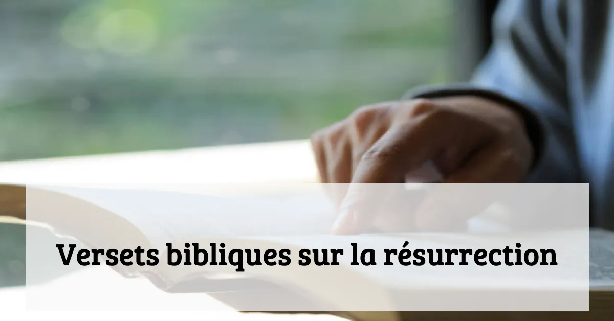 Versets bibliques sur la résurrection