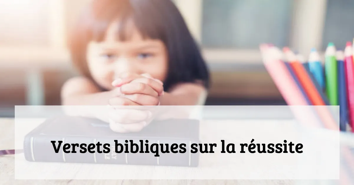 Versets bibliques sur la réussite