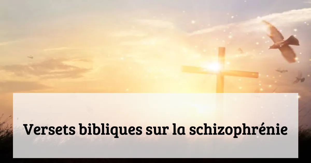 Versets bibliques sur la schizophrénie