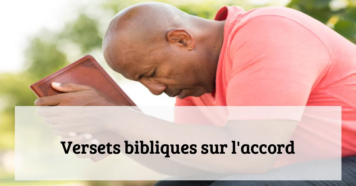 Versets bibliques sur l'accord