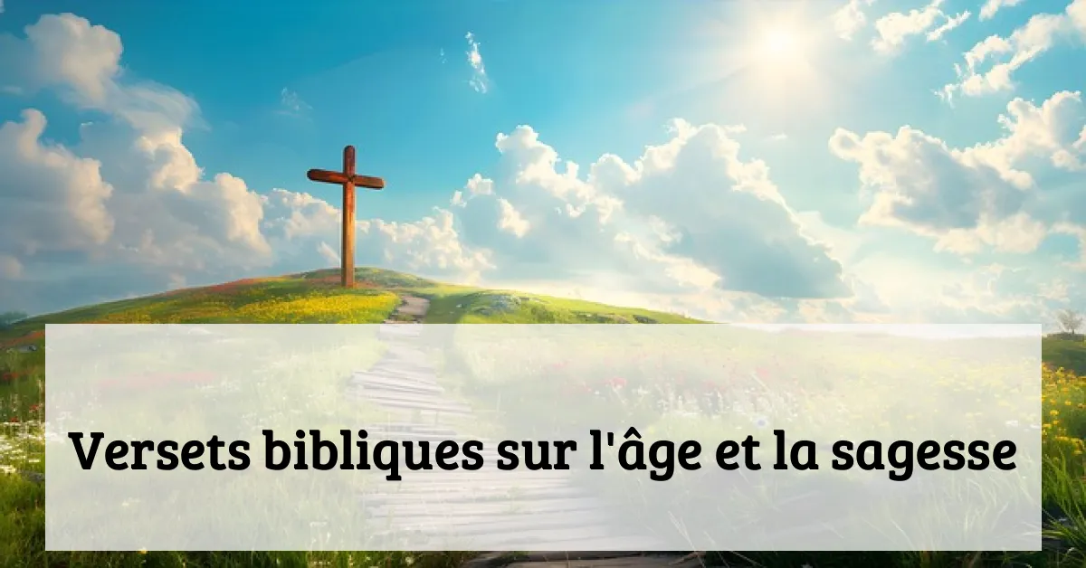 Versets bibliques sur l'âge et la sagesse