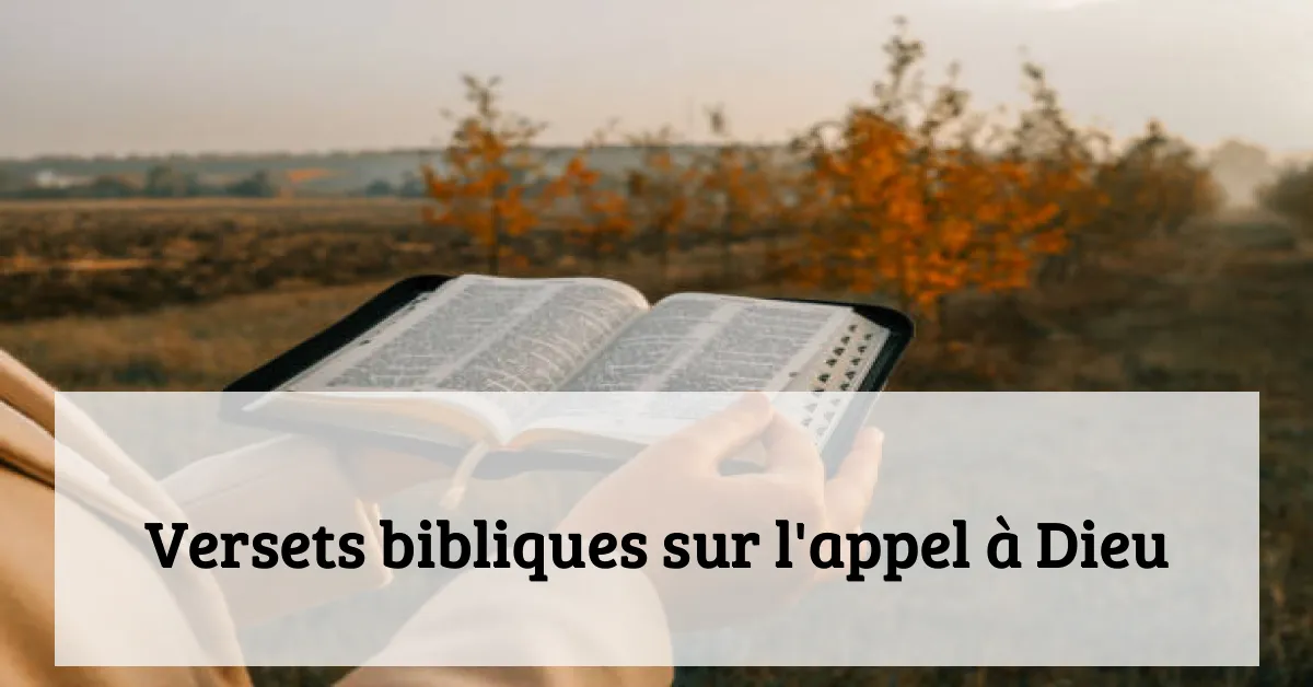 Versets bibliques sur l'appel à Dieu