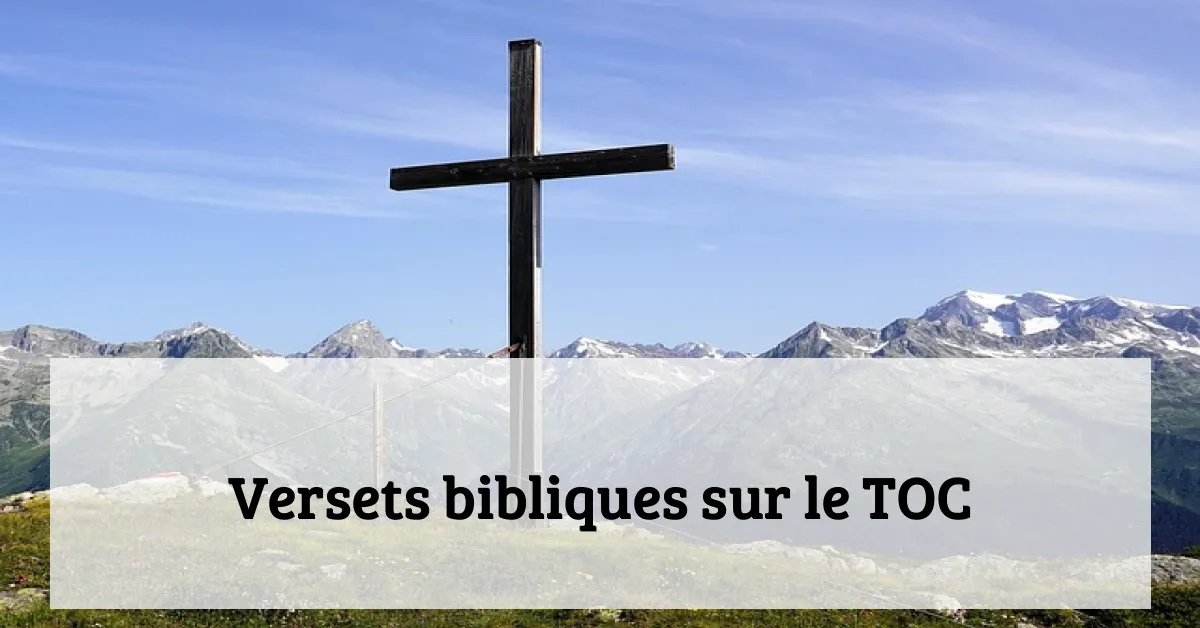 Versets bibliques sur le TOC