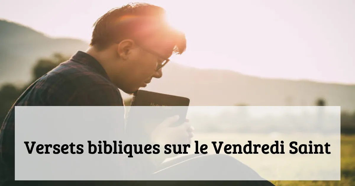 Versets bibliques sur le Vendredi Saint