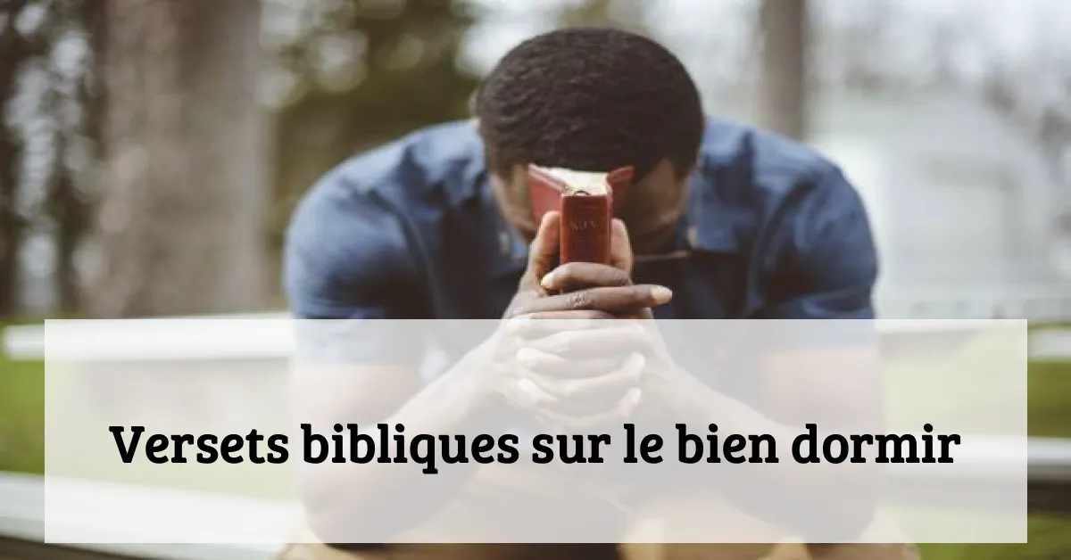 Versets bibliques sur le bien dormir