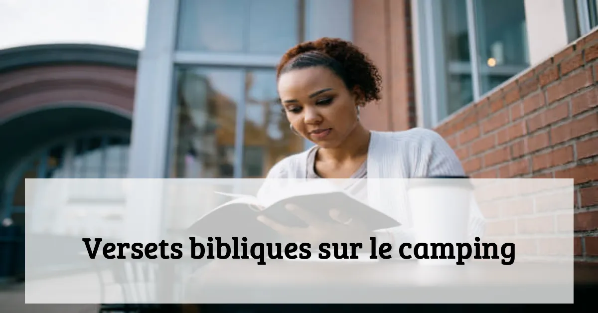 Versets bibliques sur le camping