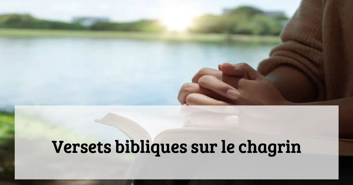 Versets bibliques sur le chagrin