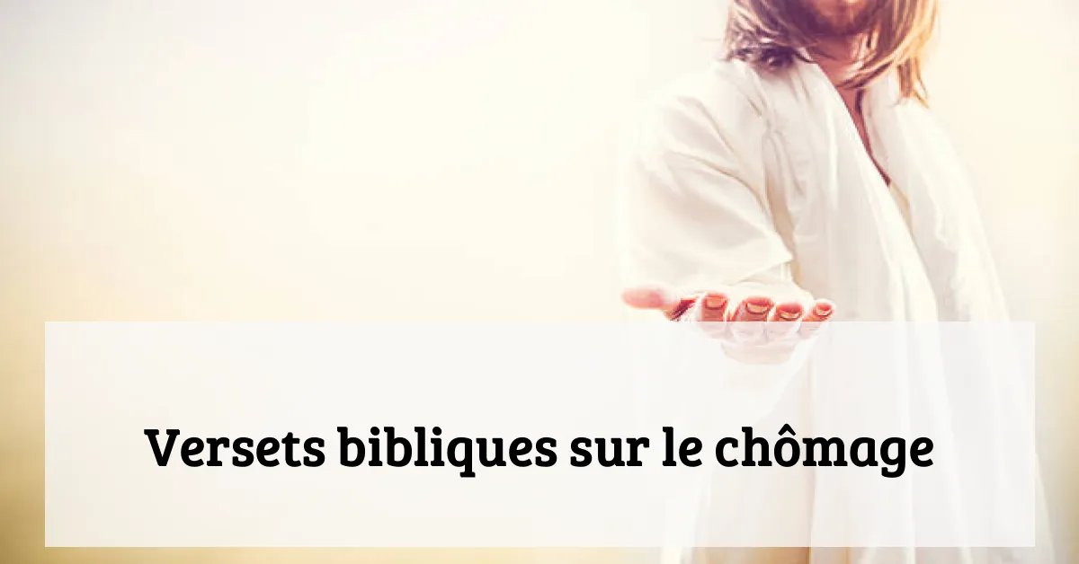 Versets bibliques sur le chômage