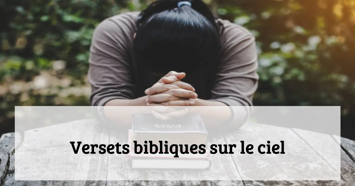 Versets bibliques sur le ciel