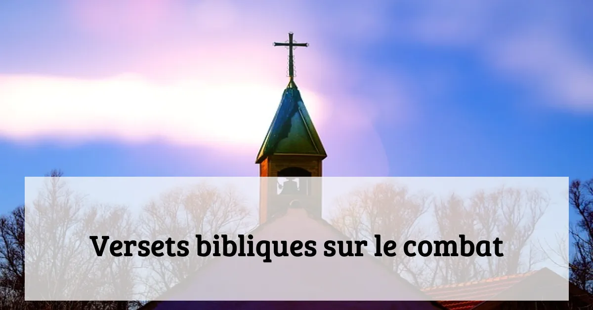 Versets bibliques sur le combat