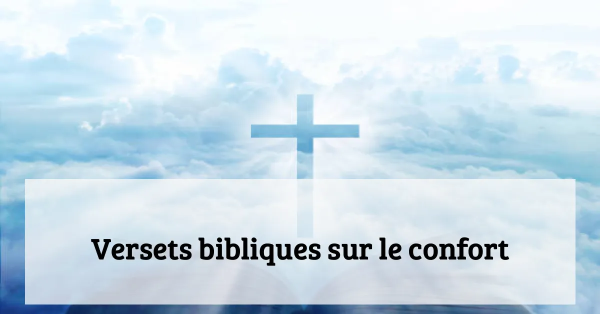 Versets bibliques sur le confort