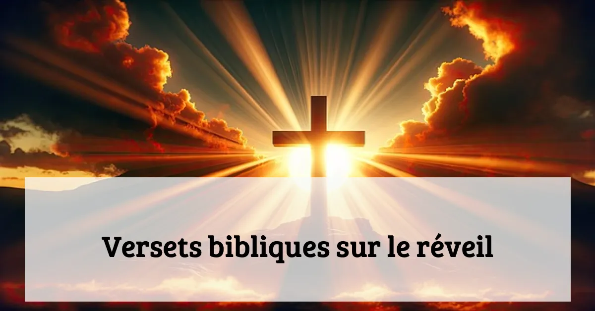 Versets bibliques sur le réveil