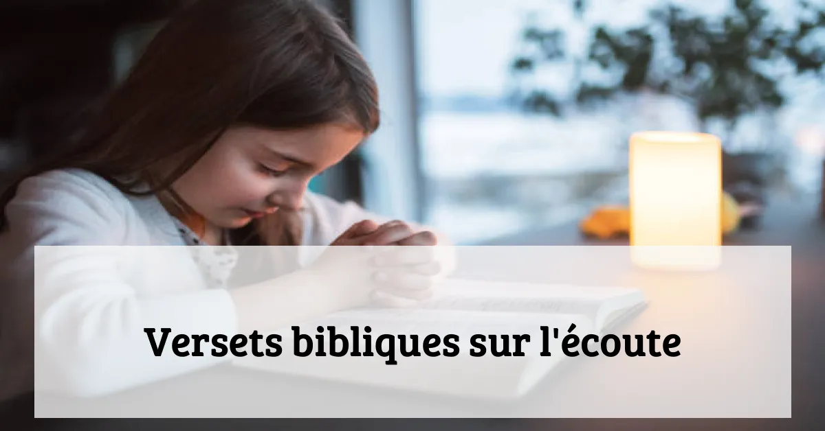 Versets bibliques sur l'écoute