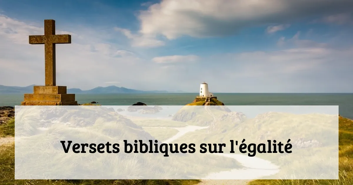 Versets bibliques sur l'égalité