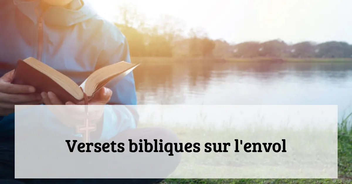 Versets bibliques sur l'envol