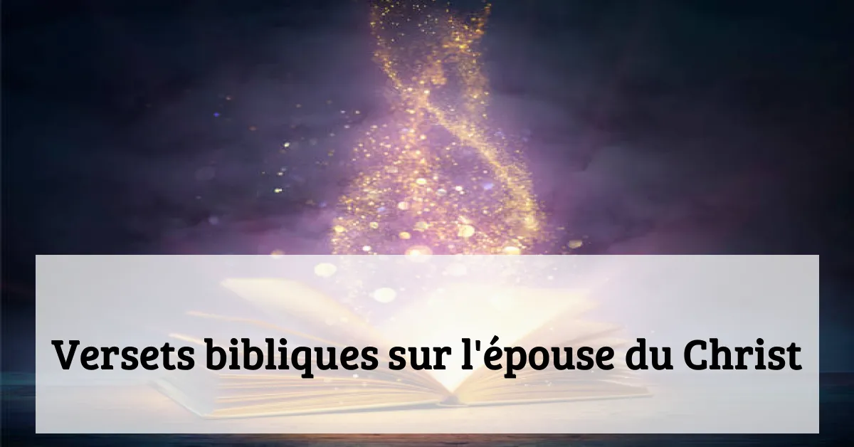 Versets bibliques sur l'épouse du Christ