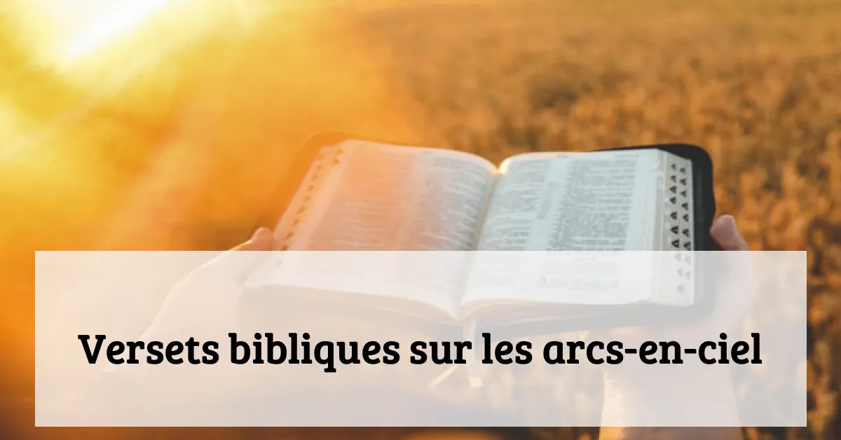 Versets bibliques sur les arcs-en-ciel