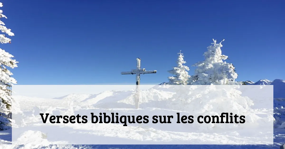 Versets bibliques sur les conflits