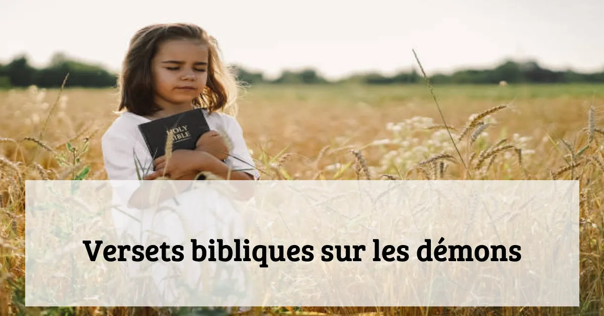Versets bibliques sur les démons