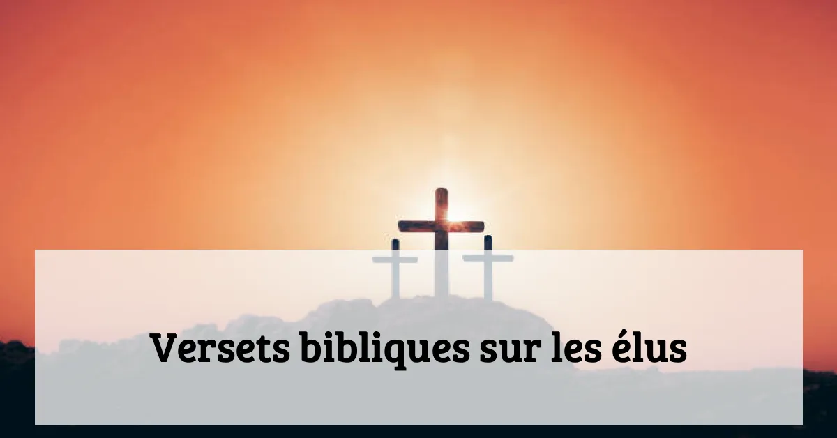 Versets bibliques sur les élus