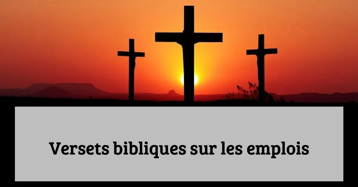Versets bibliques sur les emplois