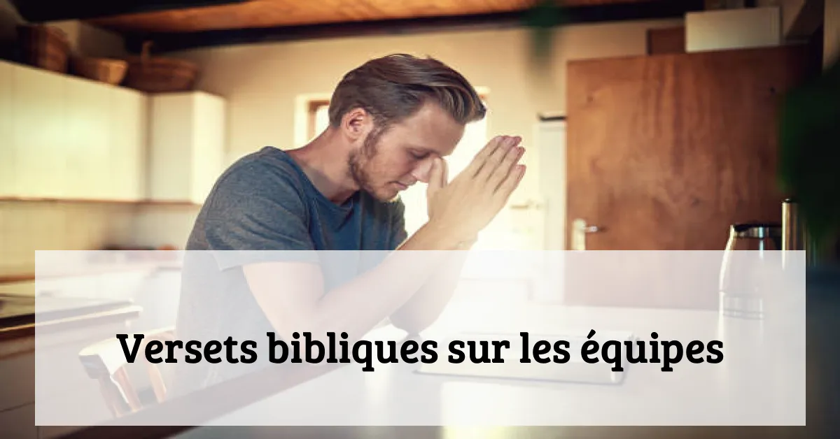 Versets bibliques sur les équipes