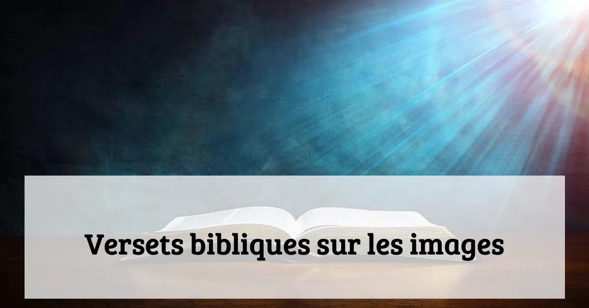 Versets bibliques sur les images