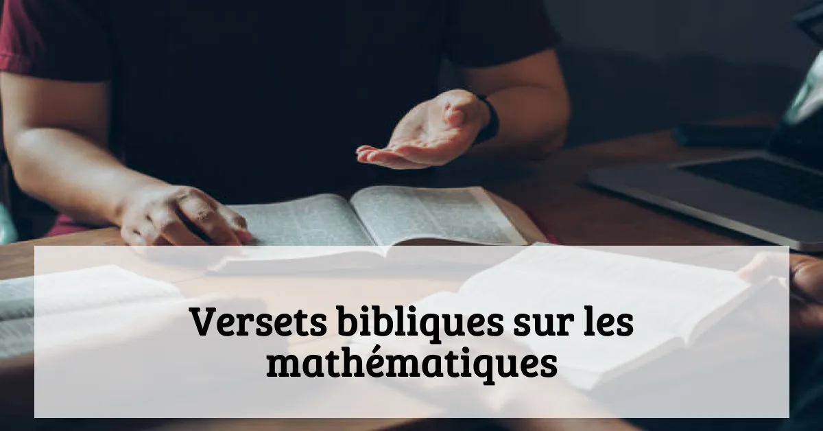 Versets bibliques sur les mathématiques