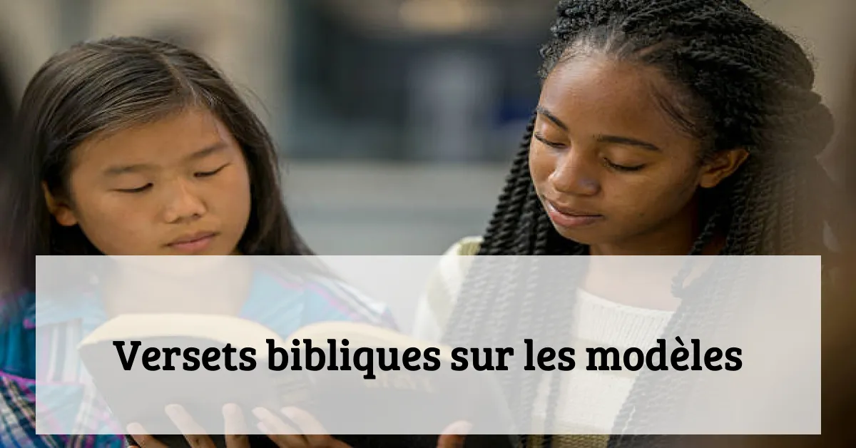Versets bibliques sur les modèles
