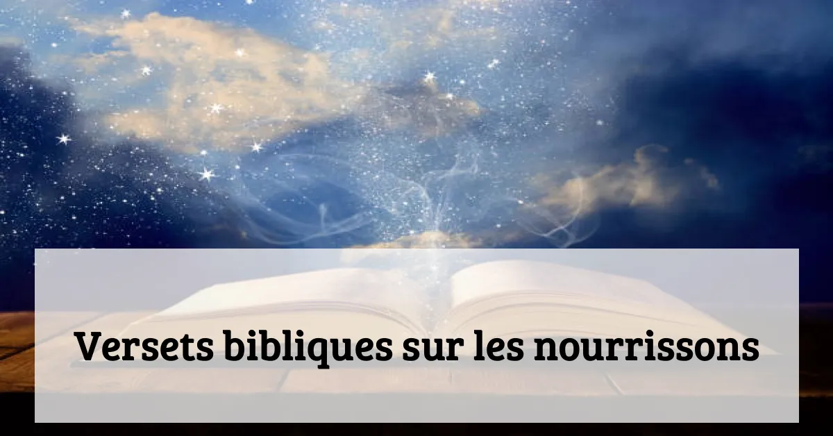 Versets bibliques sur les nourrissons
