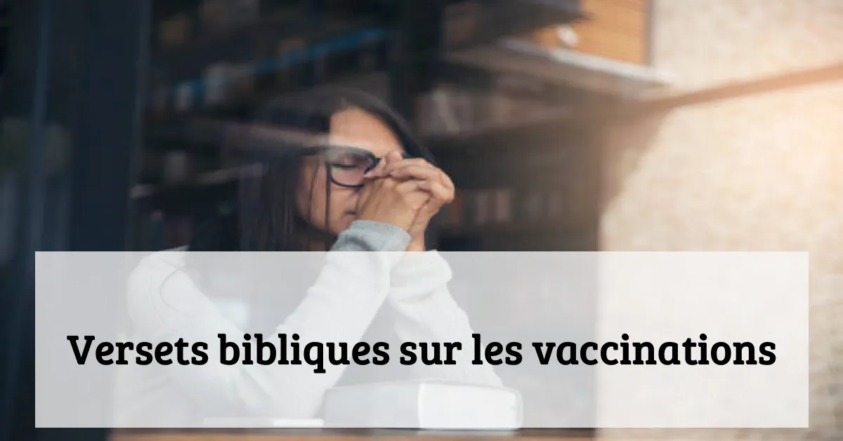 Versets bibliques sur les vaccinations