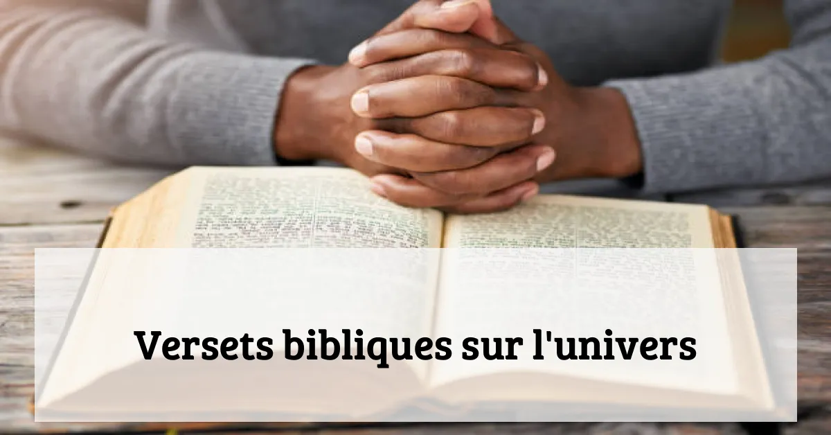 Versets bibliques sur l'univers