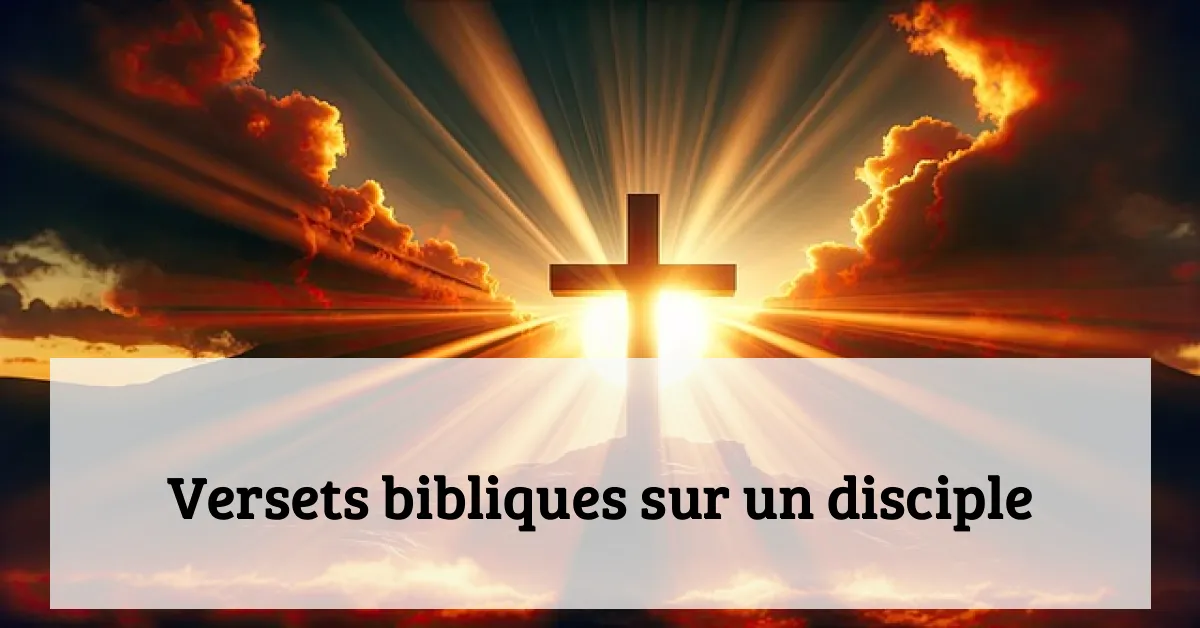 Versets bibliques sur un disciple